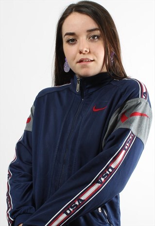 VINTAGE NIKE USA TRACK JACKET