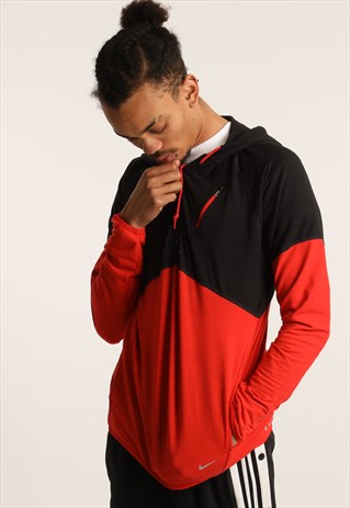 VINTAGE NIKE 1/4 ZIP HOODIE