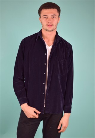 VINTAGE 90'S VELVETEEN SHIRT