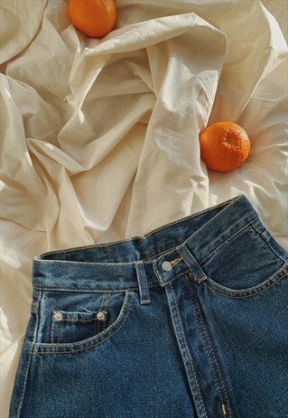 VINTAGE DARK DENIM JEANS