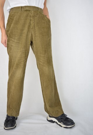 VINTAGE BROWN REGULAR CLASSIC TROUSERS