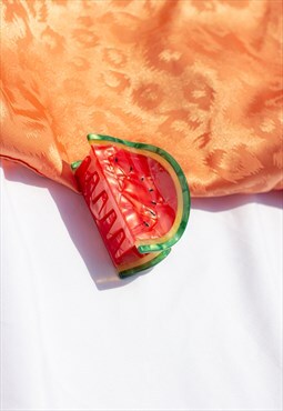 Watermelon Fruit Claw Hair Clip