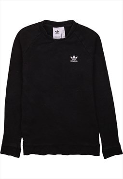 Adidas 90's Lightweight Crew Neck Sweatshirt XSmall Black