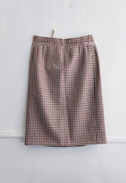 Aquascutum Vintage Designer Skirt