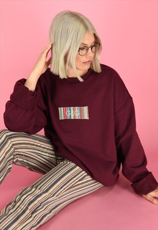G&G UNISEX VINTAGE PATCH SWEAT
