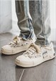 CHUNKY SOLE CANVAS SHOES RETRO SPORT SNEAKERS SKATE TRAINERS