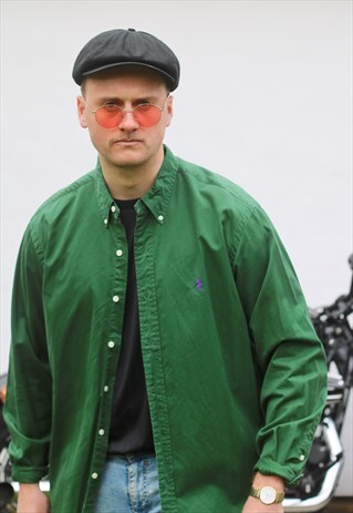 RALPH LAUREN BLAKE USA EMERALD GREEN VINTAGE SHIRT