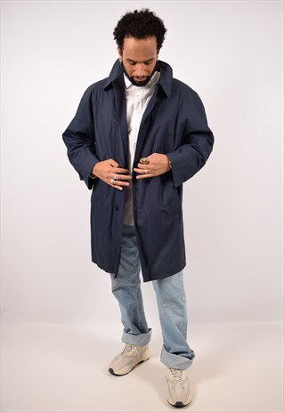 VINTAGE AQUASCUTUM COAT BLUE