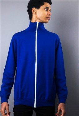 vVintage blue track jacket
