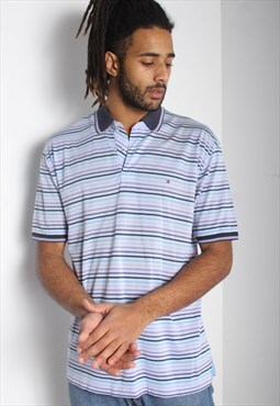 Vintage Tommy Hilfiger Striped Polo Shirt Multi