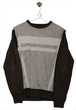VROOM & DREESMANN SWEATER COMFY LOOK GREY/BLACK