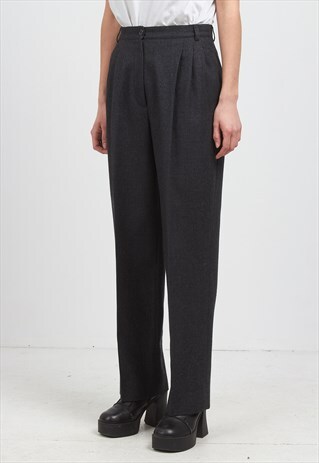 VINTAGE GREY ACCENTO TROUSERS BOTTOMS