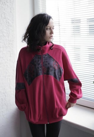 VINTAGE 90'S HOT PINK SPORT JACKET