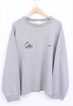 Vintage Nike Oregon Sweatshirt Grey Pullover With Swoosh 