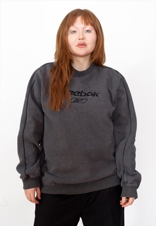 VINTAGE 90S REEBOK BIG LOGO SWEATSHIRT ID:3750