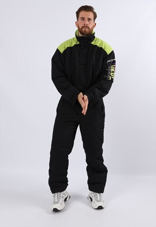 VINTAGE 90'S DIADORA FULL SKI SUIT SNOW UK XL 44 - 46" (6HE)