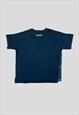 MOSCHINO VINTAGE T-SHIRT BLOCK COLOUR ALL OVER SPELL OUT 