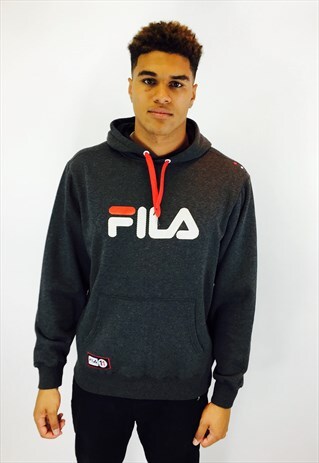 FILA BIG LOGO SPELL OUT HOODIE