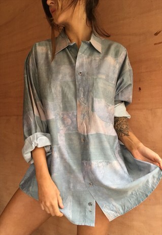 OVERSIZED RETRO 90S 80S VINTAGE UNISEX FESTIVAL SHIRT