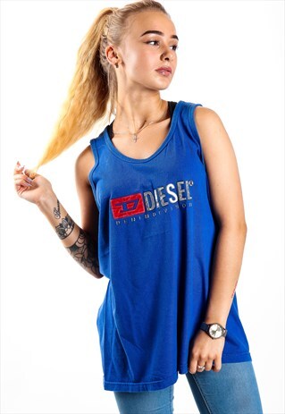VINTAGE DIESEL SLEEVELESS T-SHIRT T225