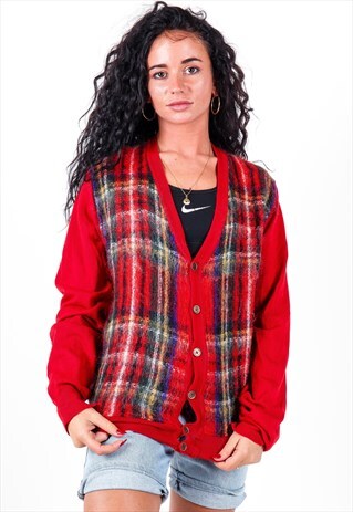 VINTAGE BURBERRY KNITWEAR CARDIGAN K488
