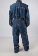 VINTAGE BODY CLUB FULL SKI SUIT SNOW SPORTS L 42" 44" (J92N)