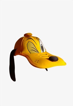 Vintage Y2K Disney Pluto 3D Face Cap