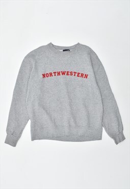 Vintage 90's Vintage Sweatshirt Jumper Grey