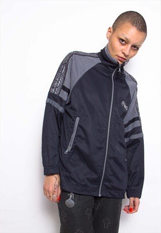 VINTAGE 90S ASICS LOGO SLEEVES TRACK JACKET ID:1484