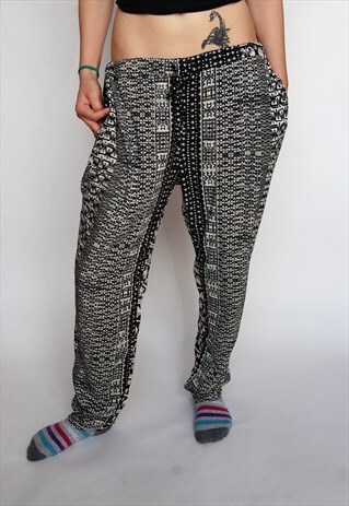 VINTAGE LOUD PRINT FESTIVAL TROUSERS