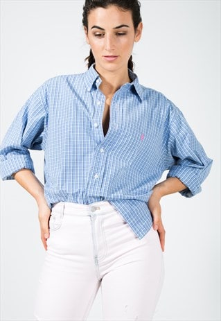 VINTAGE 80S POLO RALPH LAUREN SHIRT/ S4474