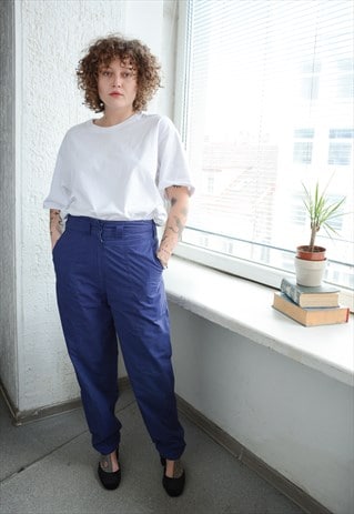 VINTAGE PURLE TROUSERS