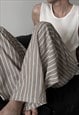 MEN'S CONTRAST STRIPED COTTON PANTS SS24 VOL.2