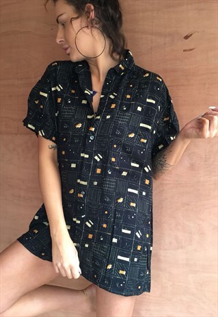 OVERSIZED RETRO 90S 80S VINTAGE UNISEX FESTIVAL SHIRT
