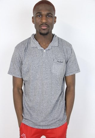 VINTAGE PIERRE CARDIN GREY POLO SHIRT