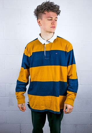 VINTAGE TOMMY HILFIGER RUGBY POLO SHIRT