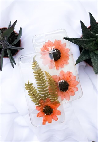 HANDMADE PHONE CASES/ PHONE COVERS WITH REAL PRESSED FLOWERS