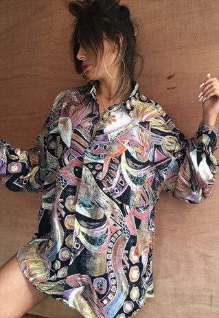 OVERSIZED RETRO 90S 80S VINTAGE UNISEX FESTIVAL SHIRT