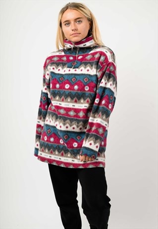 VINTAGE PATTERNED FLEECE
