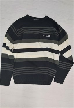 Y2K Timberland Stripey Knit Jumper