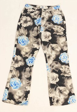 Vintage Kansai Impact Floral Stretch Pants Trousers Colorful