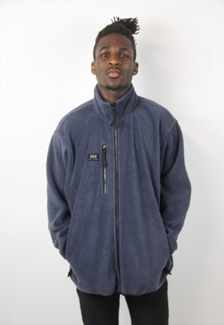 VINTAGE HELLY HANSEN FLEECE ZIP UP JUMPER