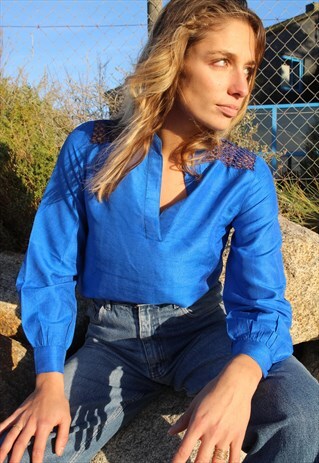SIX SABLES - SILK SHIRT