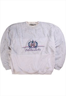 Vintage 90's Gear Sweatshirt Fiddlestick Heavyweight