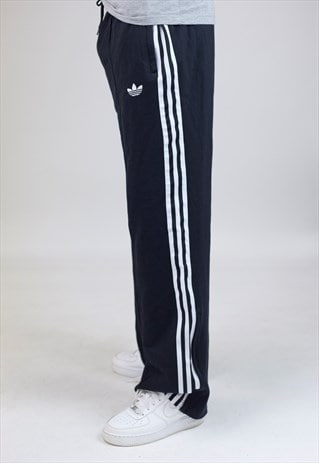 Vintage 90s Adidas Black Tracksuit Bottoms | Lemon Ashes Vintage | ASOS ...