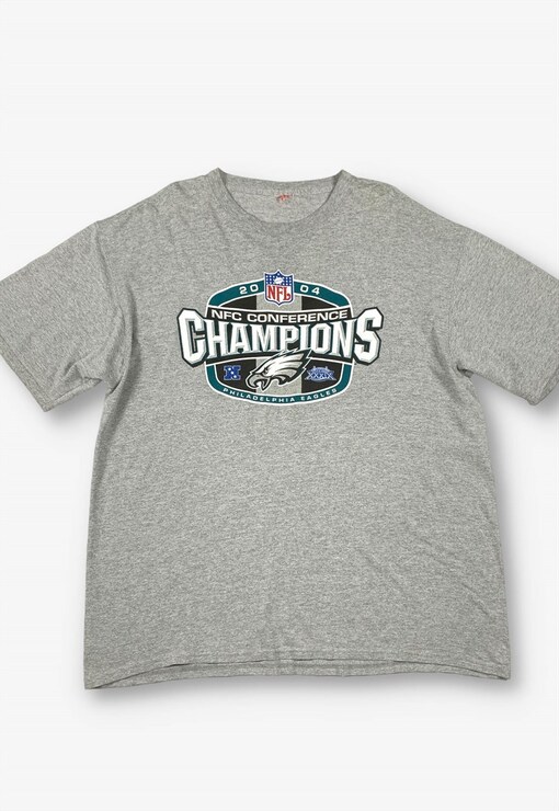 Vintage Y2K 2000s Philadelphia Eagles NFL Graphic T-shirt 