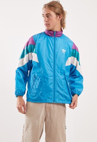 VINTAGE ADIDAS PATTERNED FESTIVAL JACKET