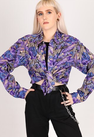 VINTAGE PATTERN SHIRT NS546
