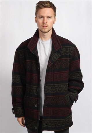 VINTAGE AZTEC FESTIVAL JACKET