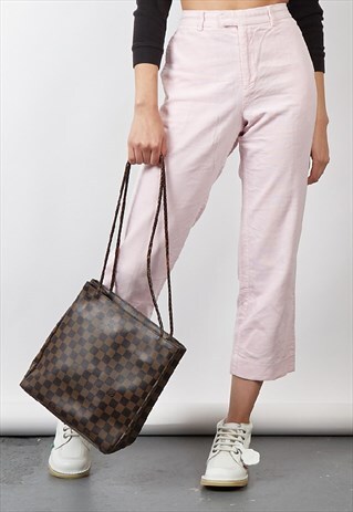 RARE VINTAGE 90'S LOUIS VUITTON LEATHER CHECKERBOARD BAG